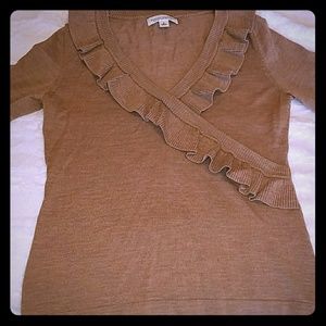 Banana Republic Extra Fine Camel Merino Sweater